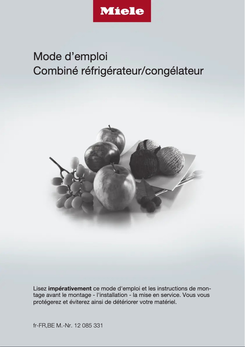 Imagen de la primera página del manual del dispositivo KFN 4374 ED