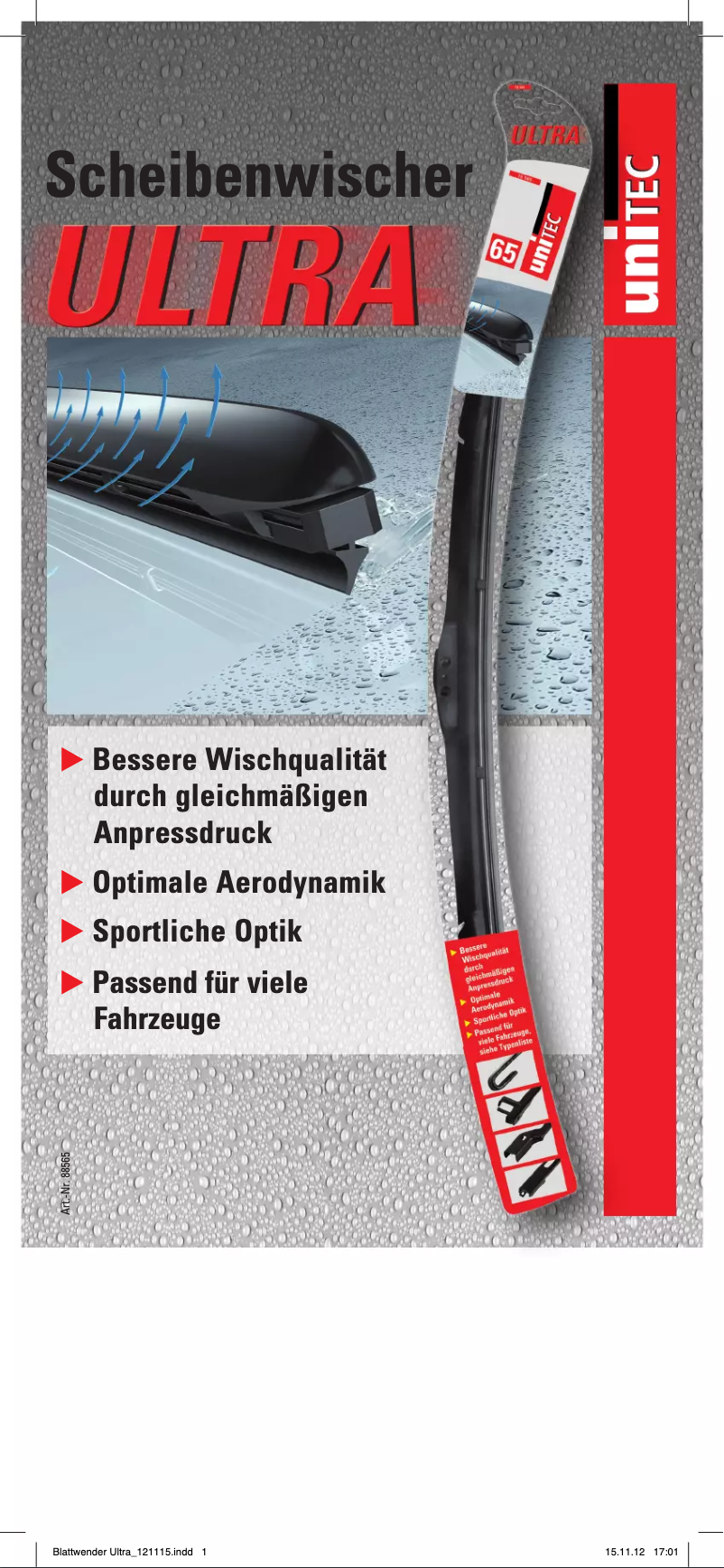 Imagen de la primera página del manual del dispositivo Ultra 88565