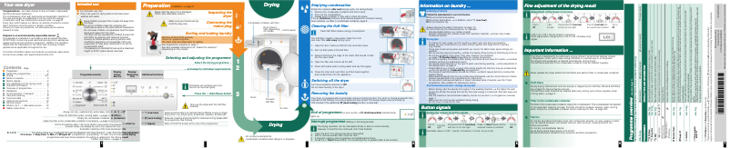 Imagen de la primera página del manual del dispositivo WT44W362DN