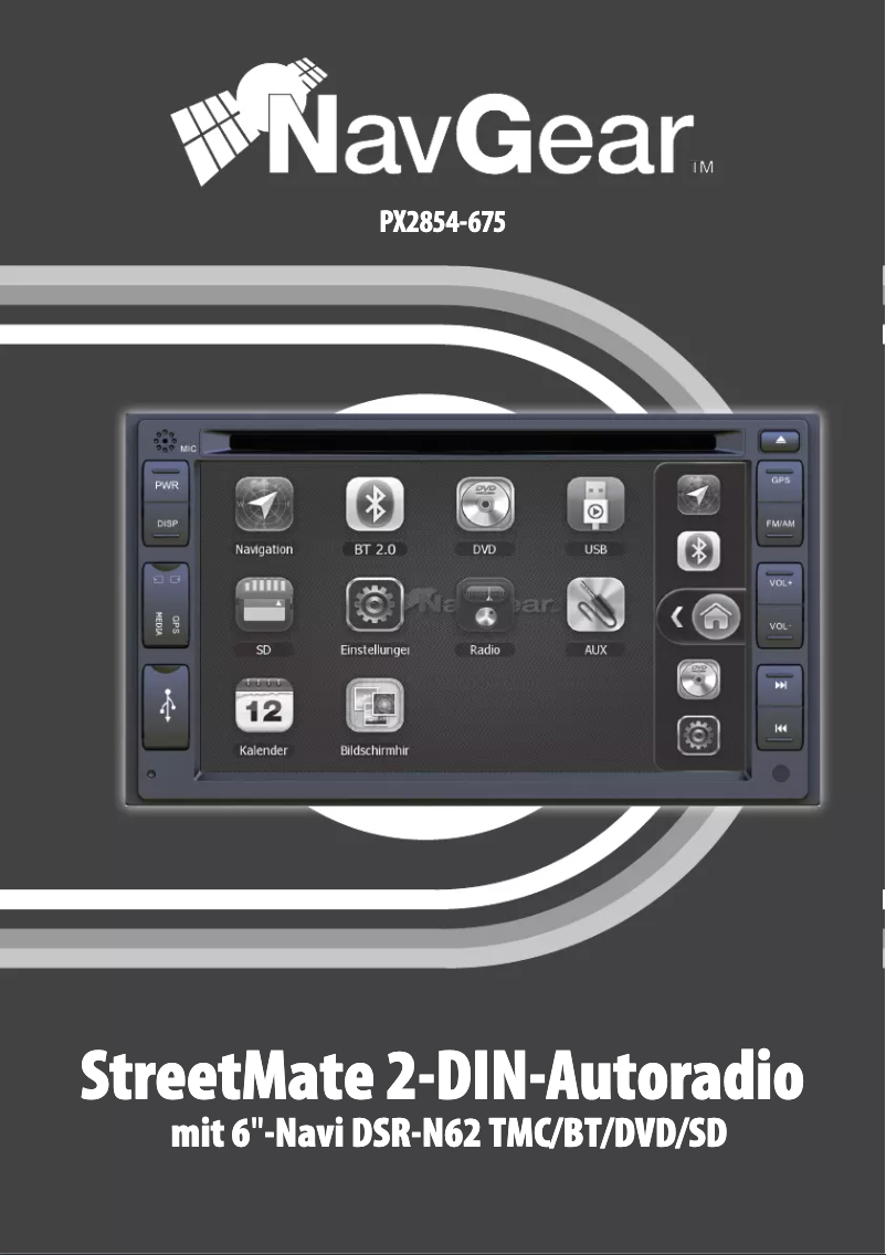 Imagen de la primera página del manual del dispositivo StreetMate 2 PX2854-675