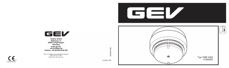 Página 1 del manual Manual de usuario GEV FMR 4320