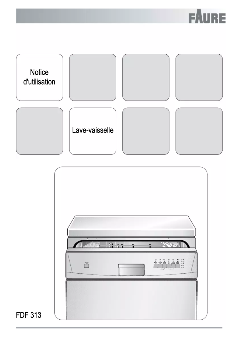 Imagen de la primera página del manual del dispositivo FDF313