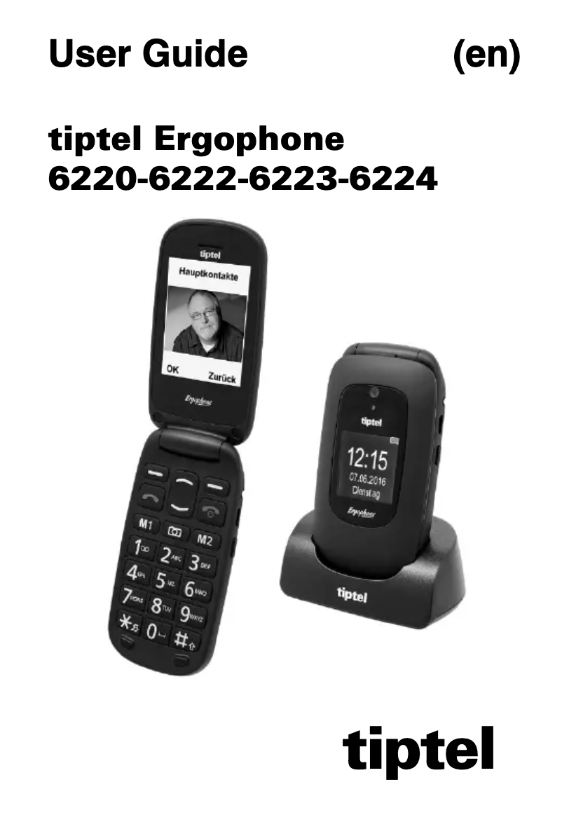 Imagen de la primera página del manual del dispositivo Ergophone 6222