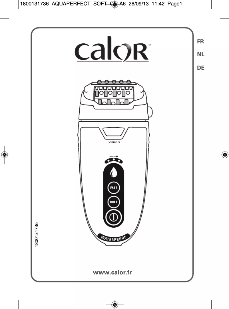 Página nº 1 - Manual de usuario Calor Aquaperfect Soft EP9340C0