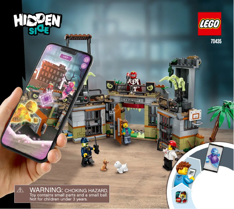 Imagen de la primera página del manual del dispositivo Hidden Side 70435