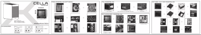 Imagen de la primera página del manual del dispositivo Cella KRX0116