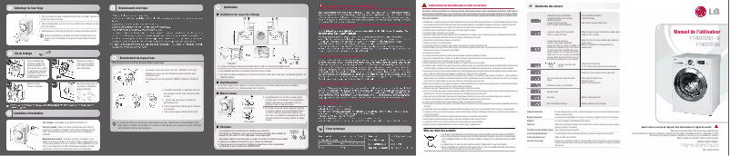 Imagen de la primera página del manual del dispositivo F1403TDS5
