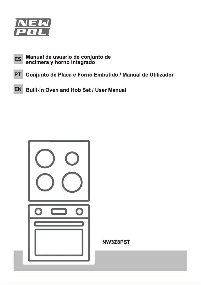 Imagen de la primera página del manual del dispositivo NW3Z8PST