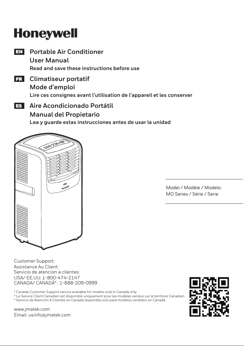 Página nº 1 - Manual de usuario Honeywell MO10CESWB