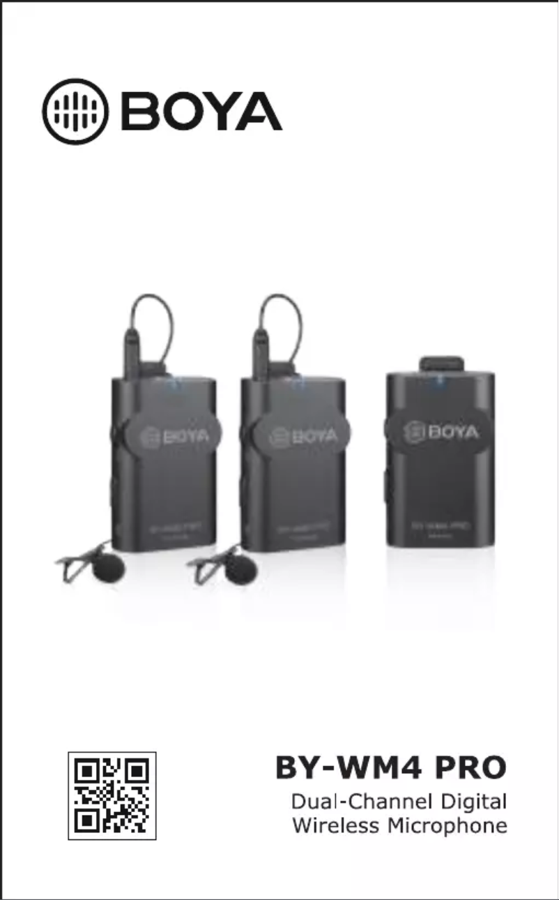 Imagen de la primera página del manual del dispositivo BY-WM4 PRO-K5