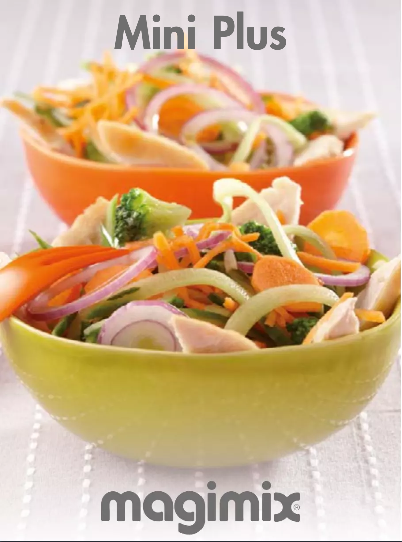 Página 1 del manual Manual de usuario Magimix Mini Plus 18261EB