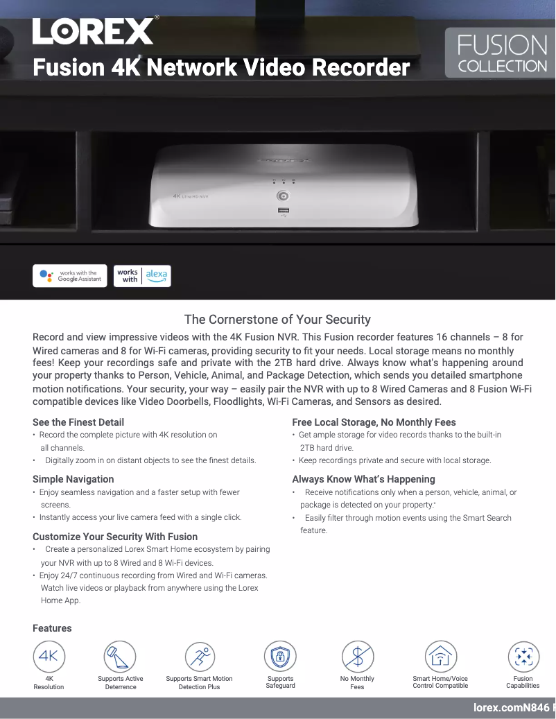 Imagen de la primera página del manual del dispositivo N846A62