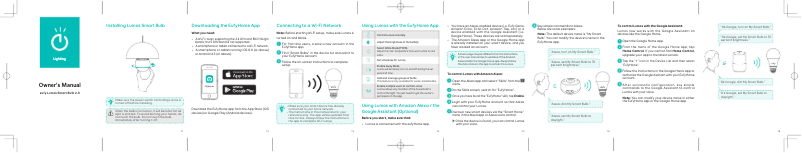 Página 1 del manual Manual de usuario Eufy Lumos 2.0