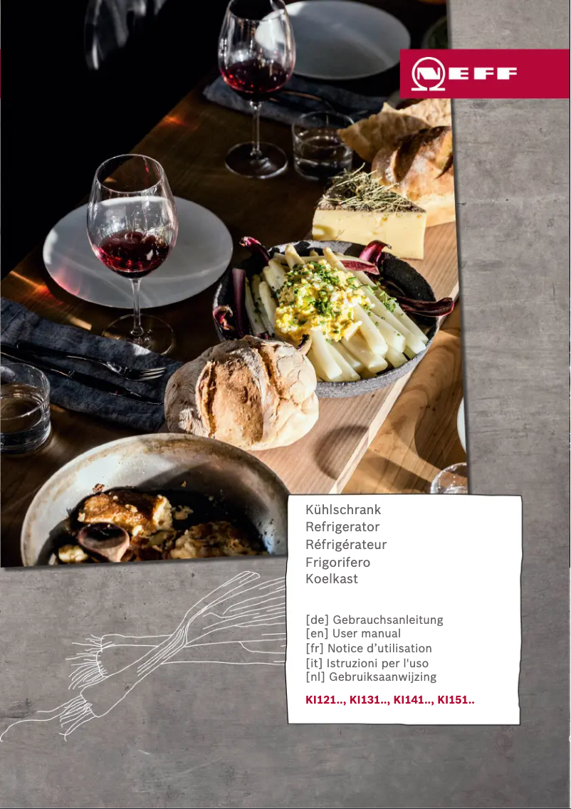 Página 1 del manual Manual de usuario Neff KI1516DE0