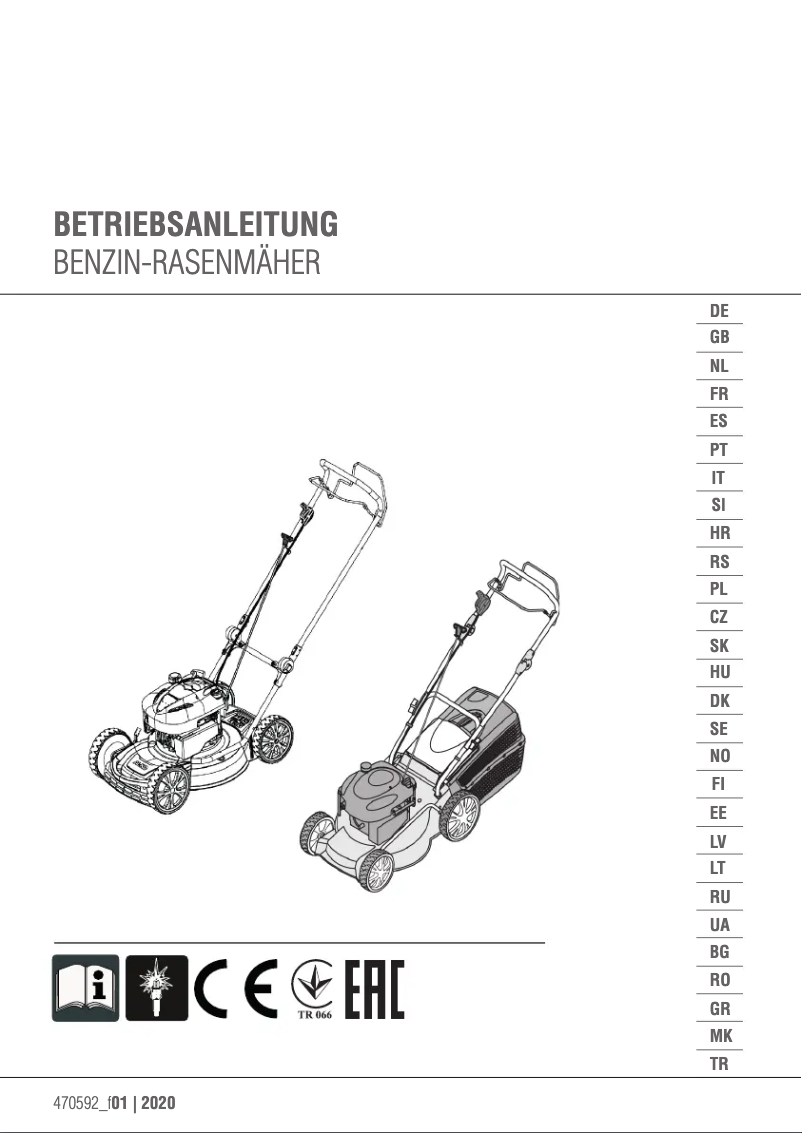Imagen de la primera página del manual del dispositivo Solo 5231 SP-H