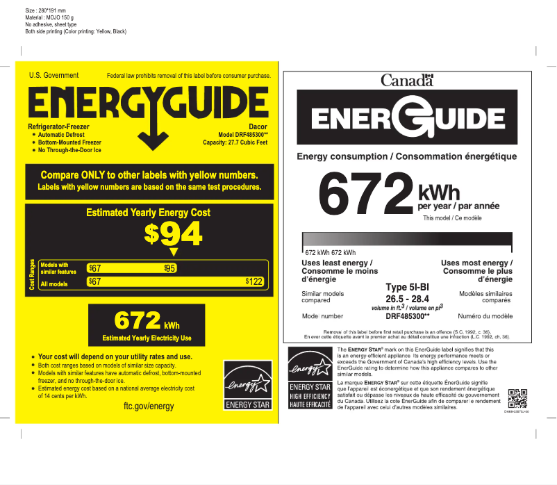 Imagen de la primera página del manual del dispositivo DRF485300AP