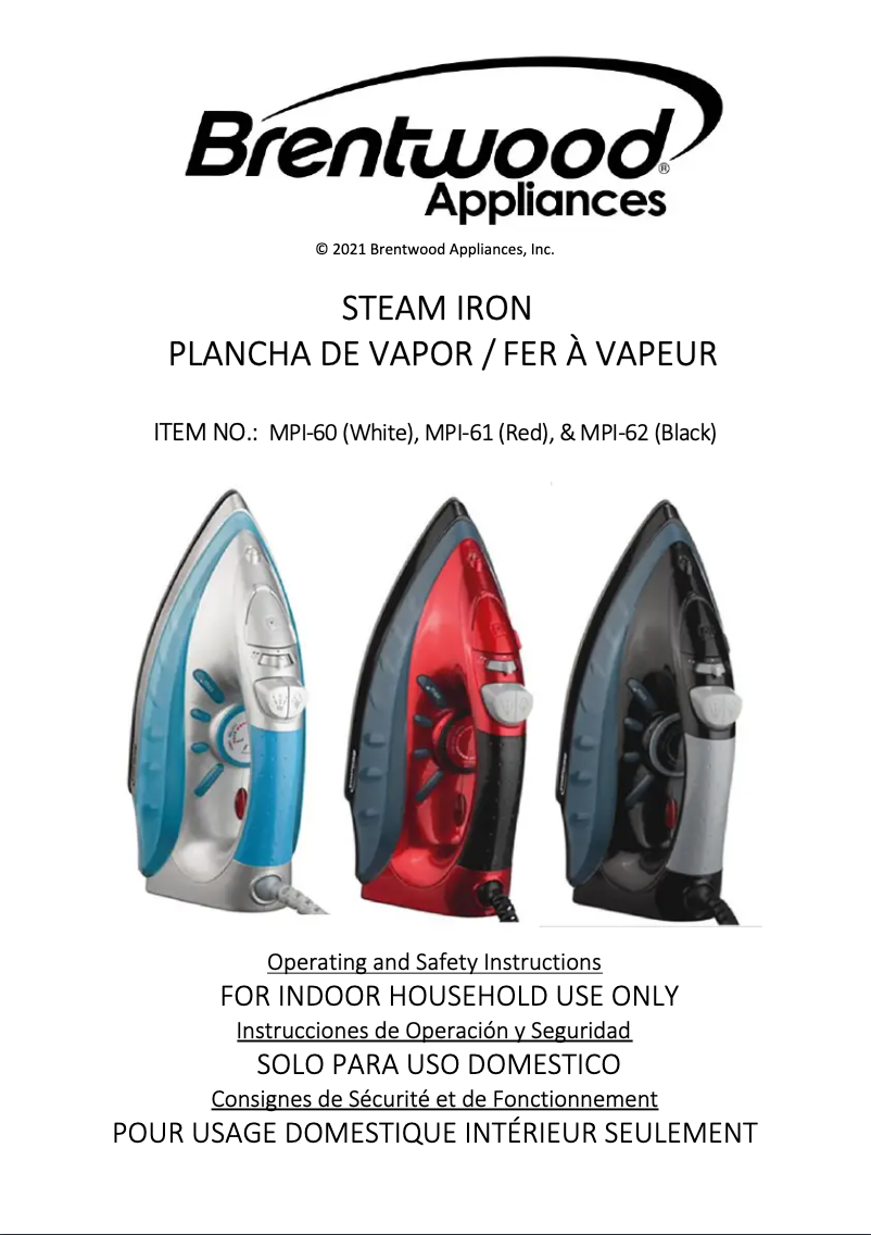 Imagen de la primera página del manual del dispositivo MPI-60