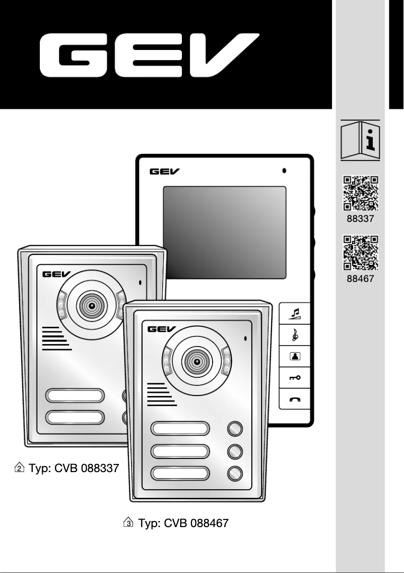 Página 1 del manual Manual de usuario GEV CVB 88337