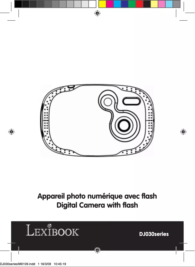 Imagen de la primera página del manual del dispositivo DJ030