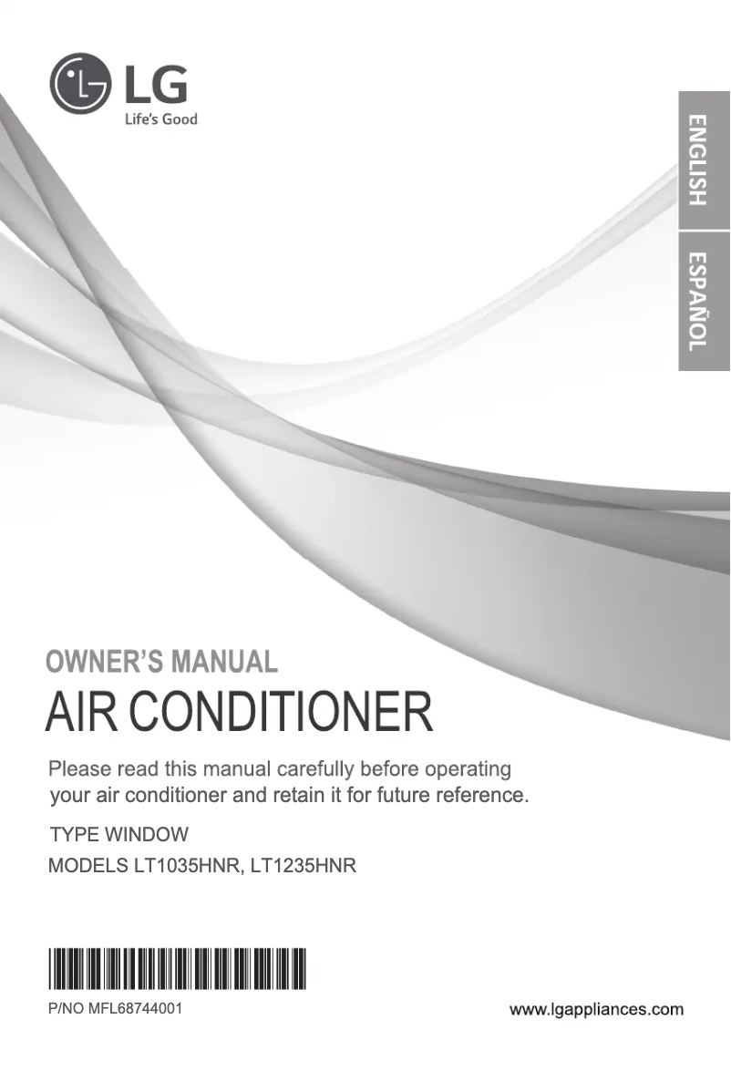 Imagen de la primera página del manual del dispositivo LT1235HNR