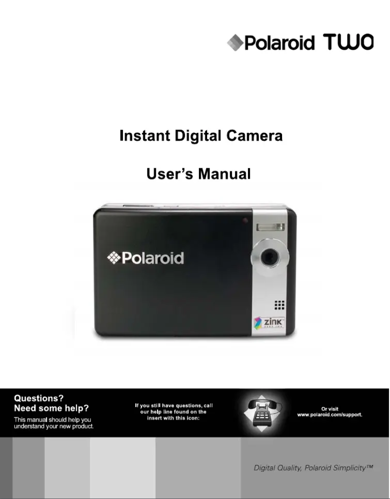 Página 1 del manual Manual de usuario Polaroid Two