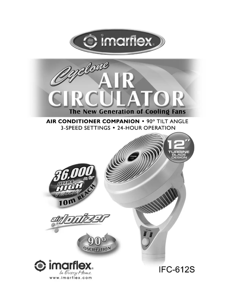 Página 1 del manual Manual de usuario Imarflex IFC-612S