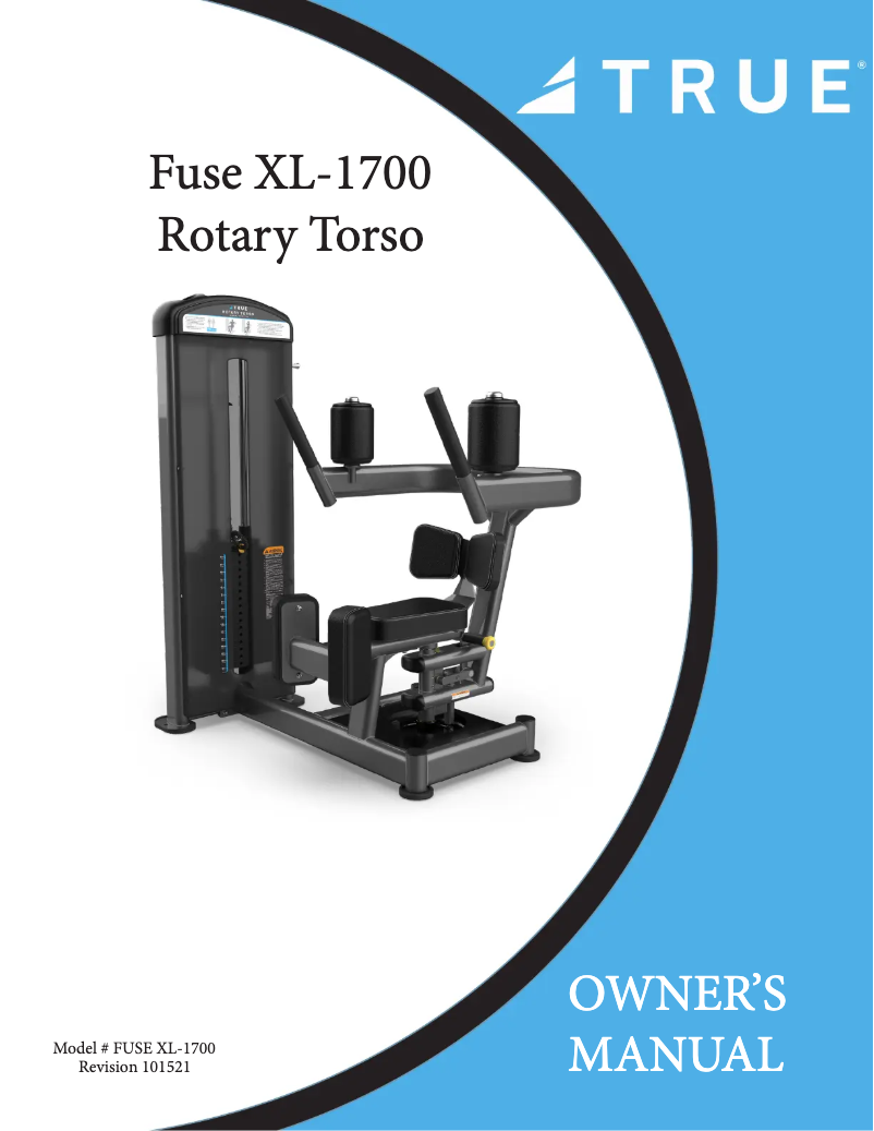 Imagen de la primera página del manual del dispositivo XL-1700