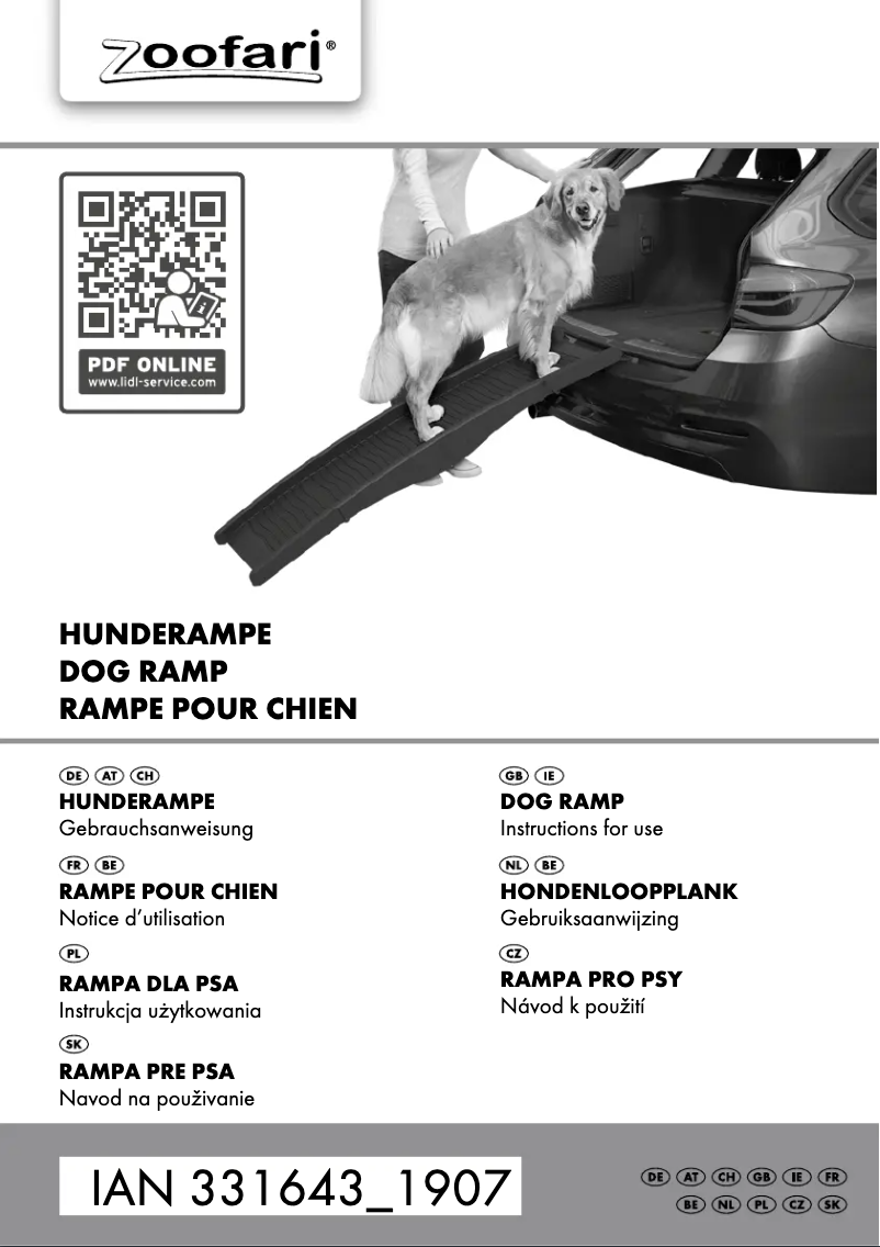 Imagen de la primera página del manual del dispositivo IAN 331643