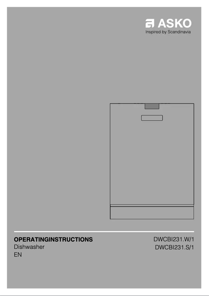 Imagen de la primera página del manual del dispositivo DWCBI231.W/1
