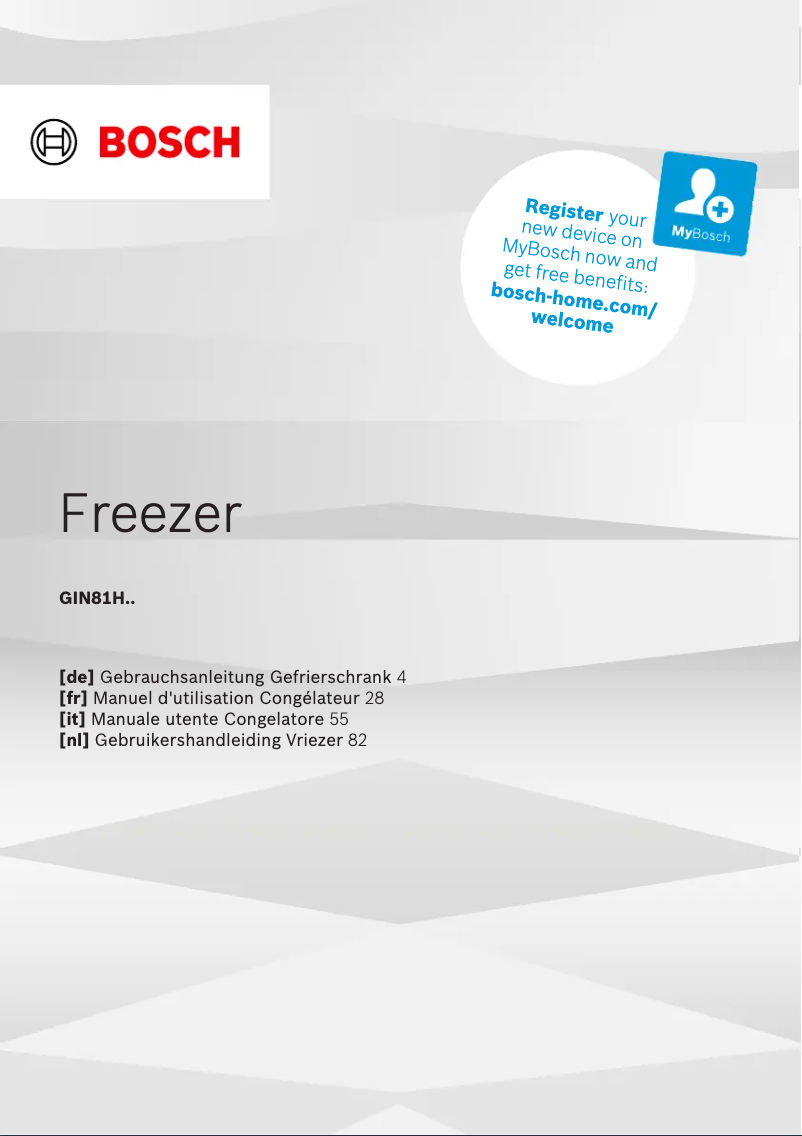 Página nº 1 - Ficha técnica Bosch GIN81HNE0