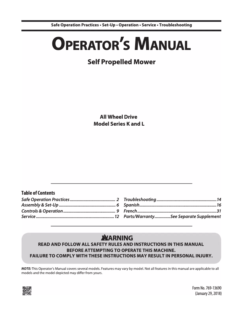 Página nº 1 - Manual de usuario Remington RM410