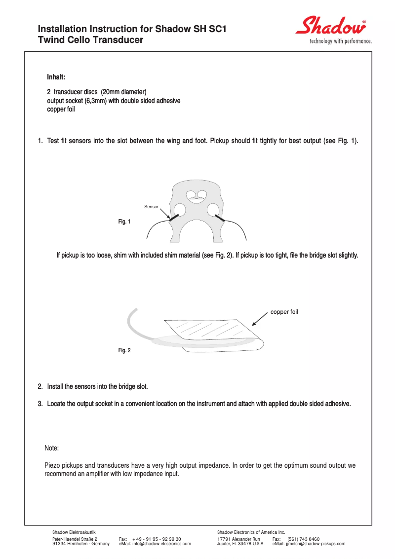 Imagen de la primera página del manual del dispositivo SH-SC1