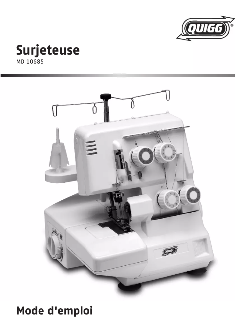Imagen de la primera página del manual del dispositivo MD 10685