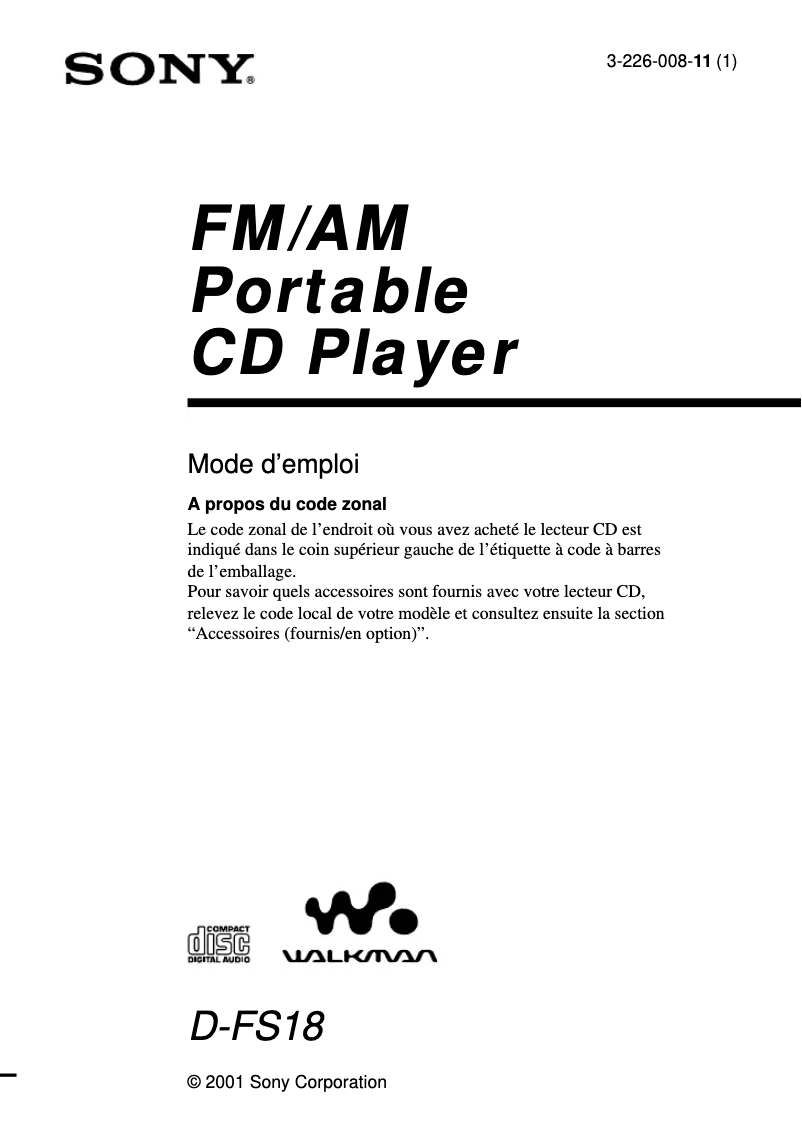 Imagen de la primera página del manual del dispositivo D-FS18