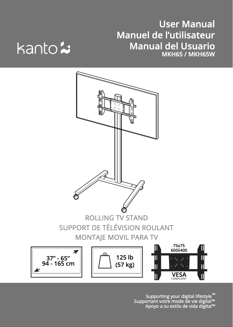 Página nº 1 - Manual de usuario Kanto MKH65