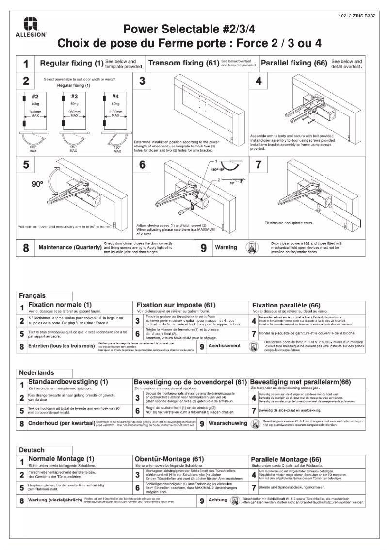 Imagen de la primera página del manual del dispositivo 7506