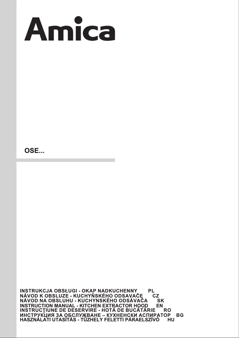 Imagen de la primera página del manual del dispositivo OSE6111W