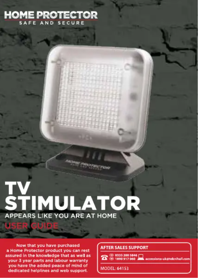 Página 1 del manual Manual de usuario Home Protector 64153