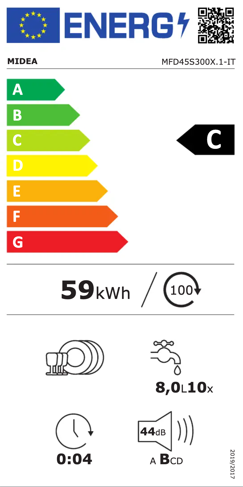 Imagen de la primera página del manual del dispositivo MFD45S300X.1-IT