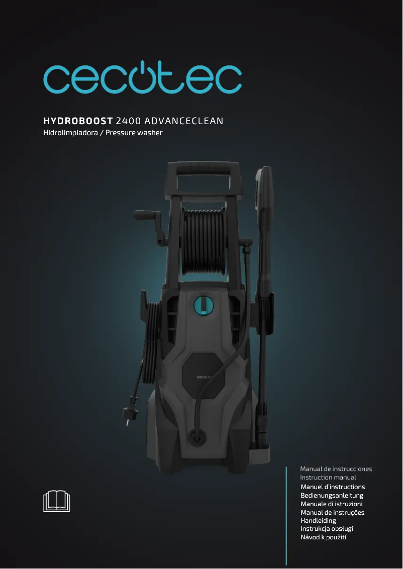 Imagen de la primera página del manual del dispositivo HydroBoost 2400 AdvanceClean