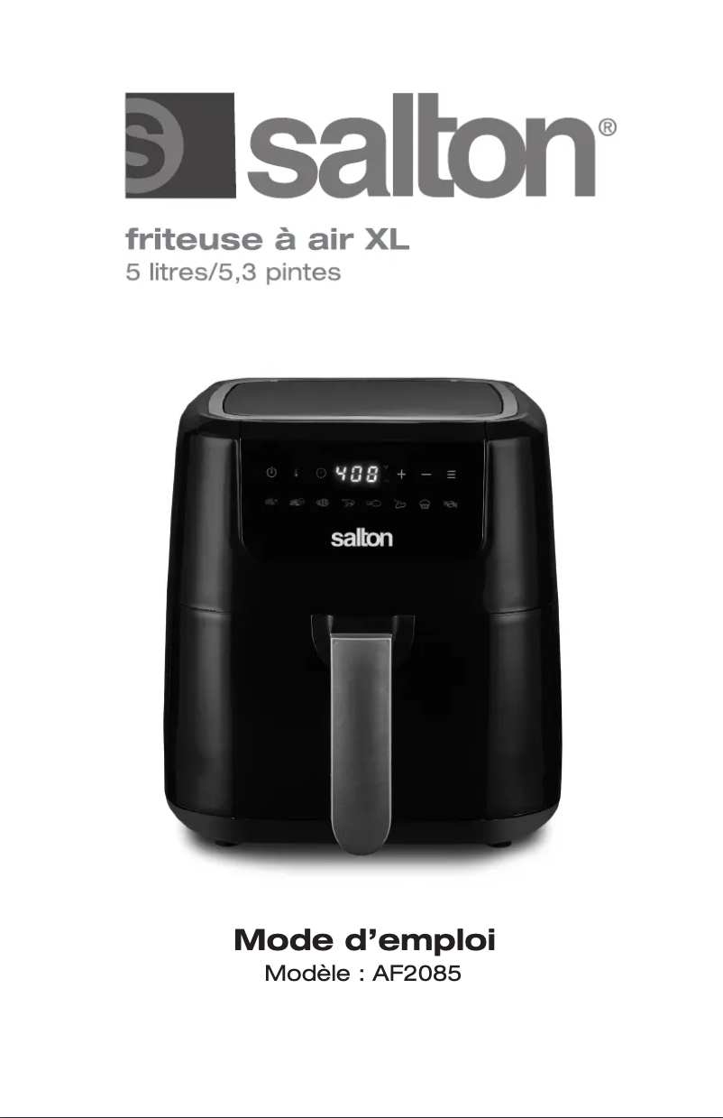 Página 1 del manual Manual de usuario Salton AF2085