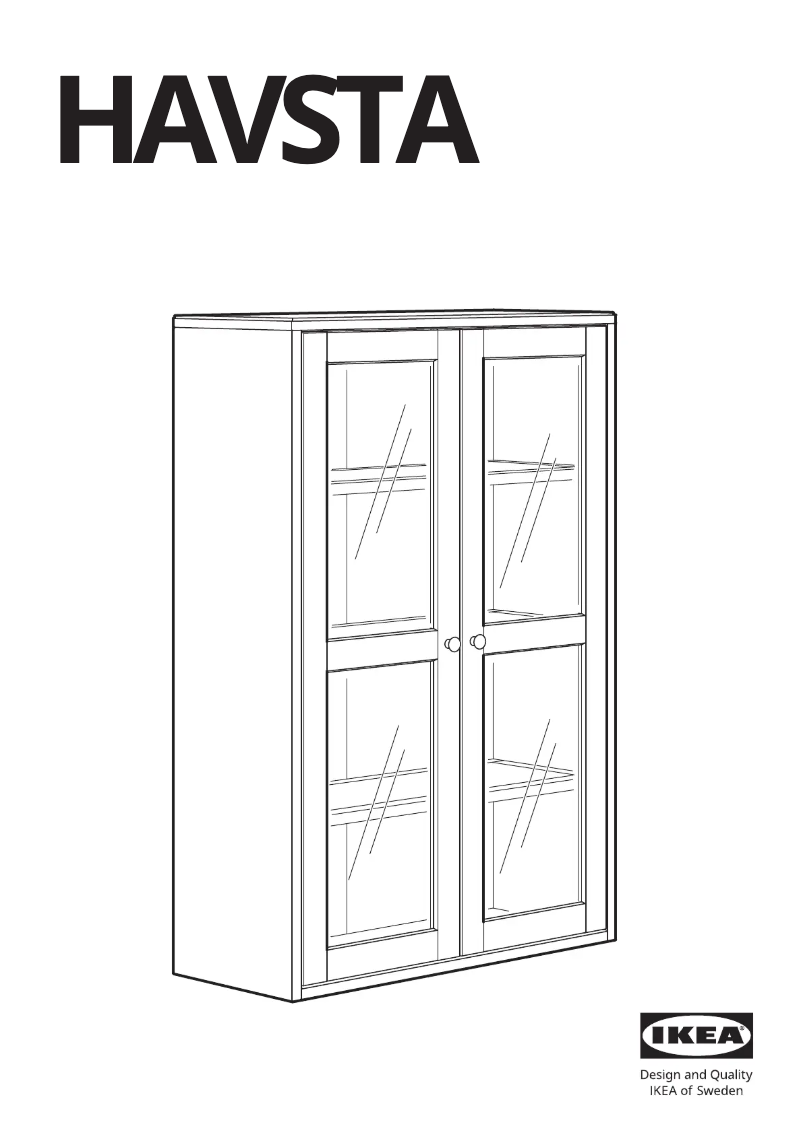 Imagen de la primera página del manual del dispositivo HAVSTA 405.292.59