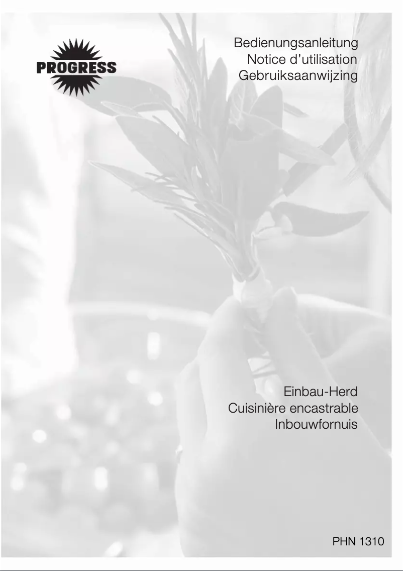 Imagen de la primera página del manual del dispositivo PHN 1310 S