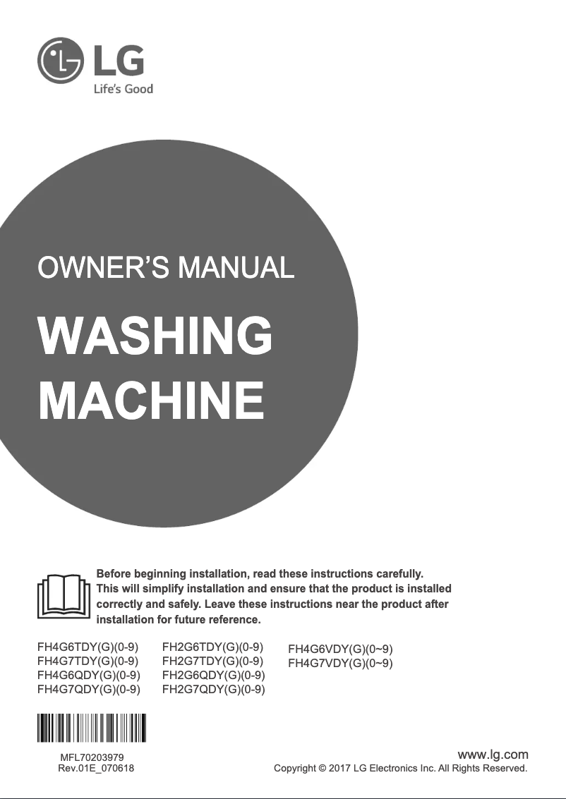 Imagen de la primera página del manual del dispositivo FH4G6VDYG6