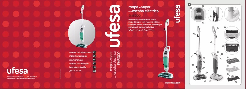 Imagen de la primera página del manual del dispositivo EM5000