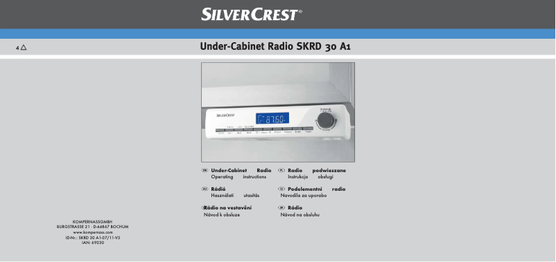 Página 1 del manual Manual de usuario SilverCrest KH 2299