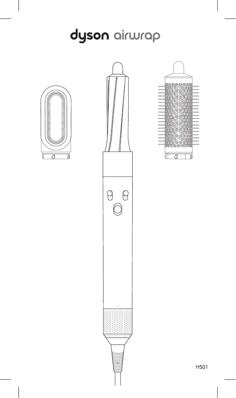 Página 1 del manual Manual de usuario Dyson Airwrap