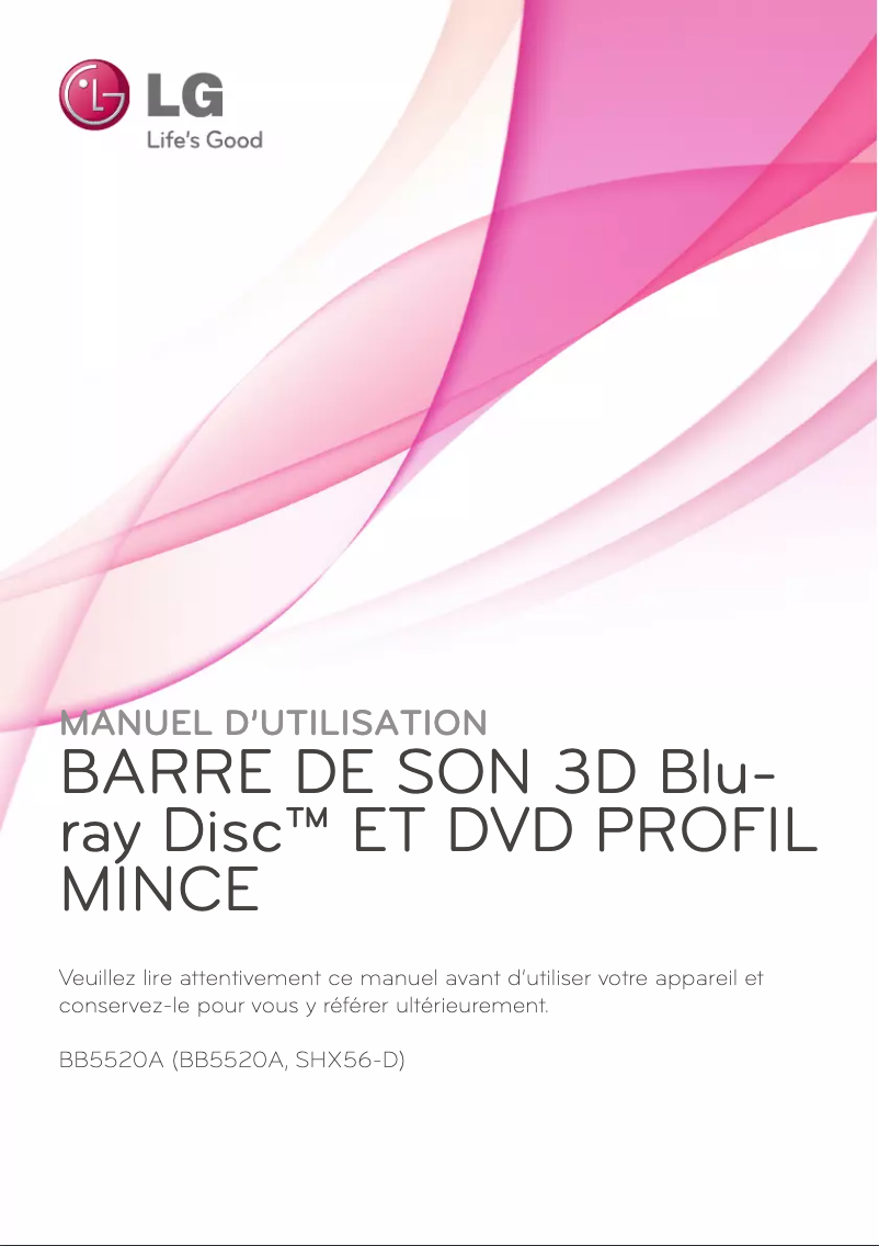 Imagen de la primera página del manual del dispositivo BB5520A