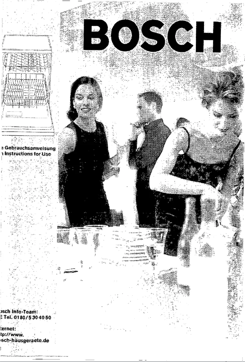 Página 1 del manual Manual de usuario Bosch SGS0915