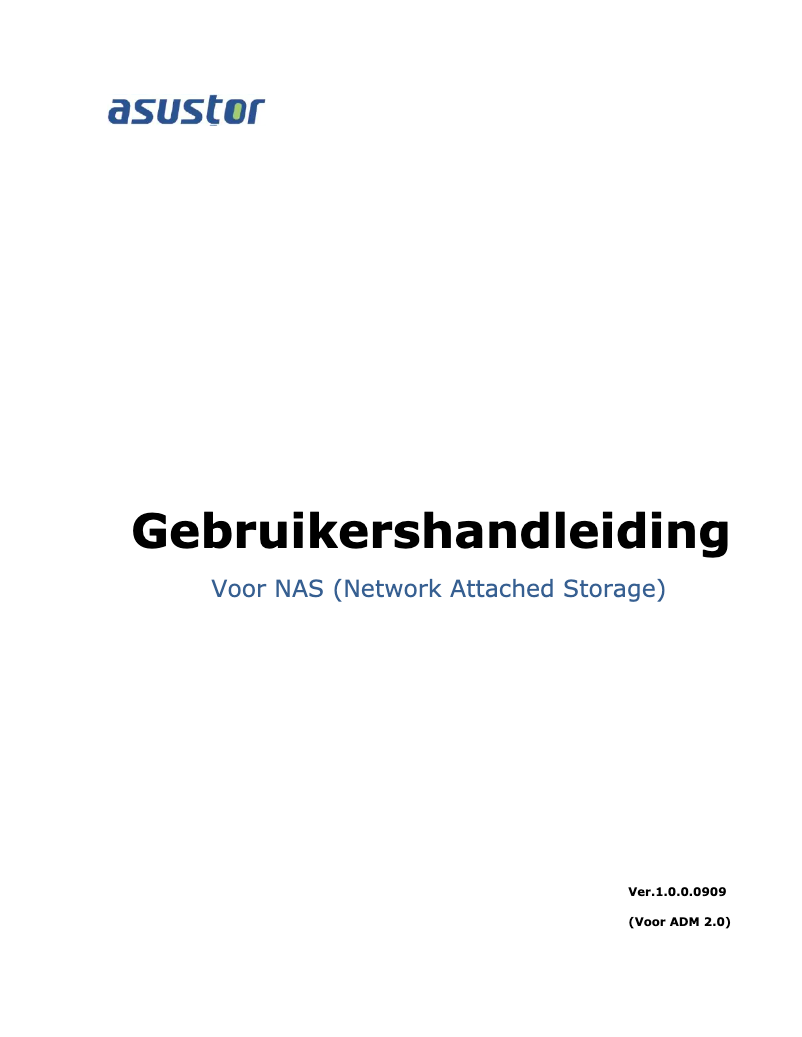 Imagen de la primera página del manual del dispositivo AS-202T 6TB